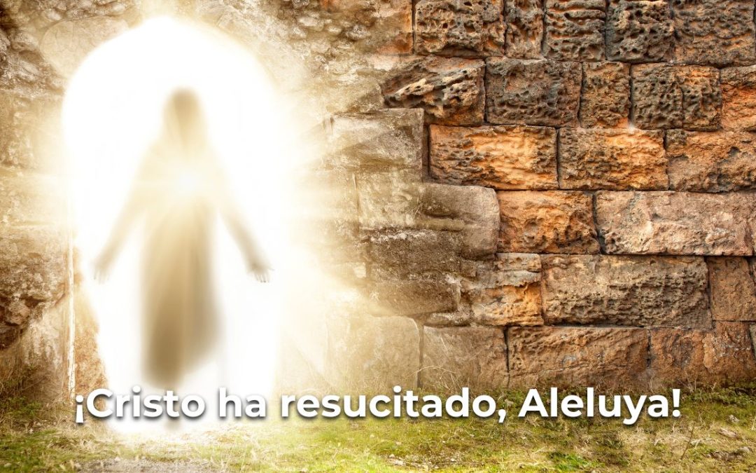 ¡Cristo ha resucitado, aleluya! ¡Feliz Pascua de Resurrección, aleluya!